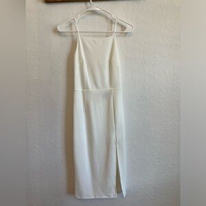 Lulus White Backless Dress
